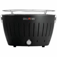 Grill Time Tailgater GT Gray 124 Sq. In. Charcoal Portable Grill UPG-G-13