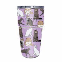 MightySkins YEPINT16SI-Cat Chaos Skin for Yeti Rambler 16 oz Stackable Cup - Cat Chaos
