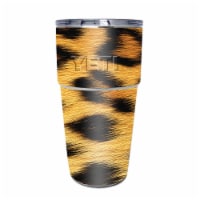 MightySkins YEPINT16SI-Cheetah Skin for Yeti Rambler 16 oz Stackable Cup - Cheetah