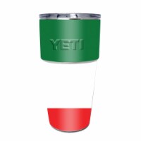 MightySkins YEPINT16SI-Italian Flag Skin for Yeti Rambler 16 oz Stackable Cup - Italian Flag