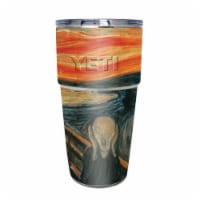 MightySkins YEPINT16SI-The Scream Skin for Yeti Rambler 16 oz Stackable Cup - the Scream