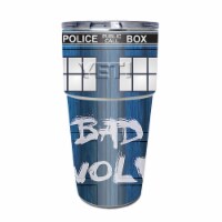 MightySkins YEPINT16SI-Time Lord Box Skin for Yeti Rambler 16 oz Stackable Cup - Time Lord Bo