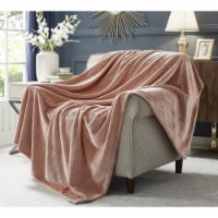 Siyanda Throw-Super Soft-Cozy-Solid Color blush