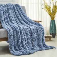 Coronela Throw-Cozy-Extra Soft - light blue 50x70
