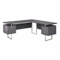 Right Set-up, Storage Drawers, 70 l, L Shape, Work, Laptop, Metal, Laminate, Grey,