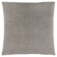 Insert Included, Decorative Throw, Accent, Sofa, Couch, Bedroom, Polyester Grey, Modern
