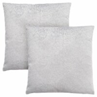 Insert Included, Decorative Throw, Accent, Sofa, Couch, Bedroom, Polyester Grey, Modern