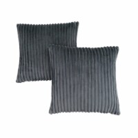 Insert Included, Decorative Throw, Accent, Sofa, Couch, Bedroom, Polyester Grey, Modern