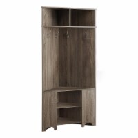 Hall Tree, Entryway, Hallway, Organizer, Storage, Coat Rack, Laminate, Brown,