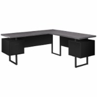 Right Set-up, Storage Drawers, 70 l, L Shape, Work, Laptop, Metal, Laminate, Black, Grey,