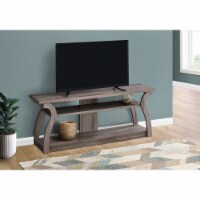 Media Entertainment Center, Storage Shelves, Living Room, Bedroom, Laminate, Brown,