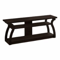 Media Entertainment Center, Storage Shelves, Living Room, Bedroom, Laminate, Brown,