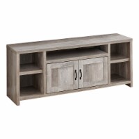 Media Entertainment Center, Storage Cabinet Bedroom, Laminate, Beige, Transitional