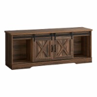 Media Entertainment Center, Storage Cabinet Bedroom, Laminate, Brown, Transitional