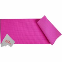 Vivitar Pfv8277 5mm High Density Foam Exercise Roll Up Mat For Yoga
