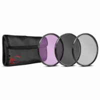 Vivitar 3 Pc Filter Kit 52mm Uv/cpl/fdl