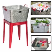 Backyard Expressions 17 Gallon Beverage Tub