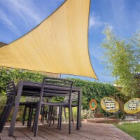Backyard Expressions Sun Shade Sail Canopy - Available in a Variety of Colors and Sizes