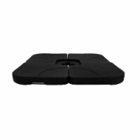 Backyard Expressions 4Pcs Offset Umbrella Base Plastic Cantilever Base Square - Fillable
