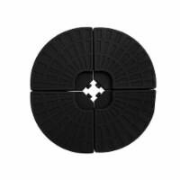 Backyard Expressions 4Pcs Offset Umbrella Base Plastic Cantilever Base - Round