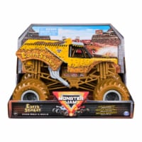 Monster Jam Official Earth Shaker Monster Truck Collector Die-Cast Vehicle Perspective: Main