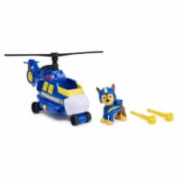 Paw Patrol Air Rescue Chase Action Figure & Hero Helicopter Toy with Projectile Launcher Perspective: Main