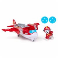 Paw Patrol Air Rescue Marshall Action Figure & Hero Hydro Airplane Toy with Projectile Launcher Perspective: Main