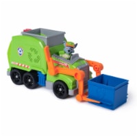 PAW Patrol™: Crush N’ Roll Recycling Truck™ with Rocky Action Figure Perspective: Main