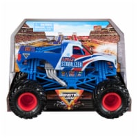 Monster Jam Official Lucas Stabilizer Monster Truck Collector 1:24 Scale Die-Cast Vehicle Toy Perspective: Main