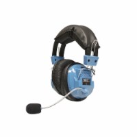 Deluxe Headset with Gooseneck Mic and In-Line Volume Control plus TRRS Plug