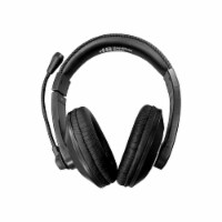 Hamilton Buhl Smart-Trek Deluxe Noise Canceling Stereo Computer Headset Over-the-Head Black