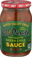 El Pinto Fire Roasted Hot Green Chile Sauce