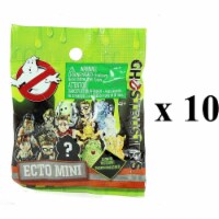 Ghostbusters Ecto Minis Blind Bags 10-Pack Glow in Dark Ghosts Mystery Figures Mattel
