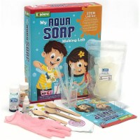 Mighty Mojo Explore STEM Learning My Aqua Soap Making Lab Education DIY Scientist Set