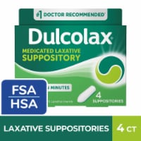 Dulcolax Medicated Laxative Suppositories