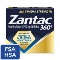 Zantac 360 Maximum Strength Tablets Perspective: Main