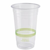 World Centric's Compostable Corn PLA Cold Cup Combo: 20 Ounce PLA Cups (CP-CS-20) and PLA