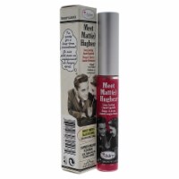 the Balm Meet Matte Hughes Long Lasting Liquid Lipstick  Chivalrous Lip Gloss 0.25 oz