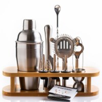 5pc Cocktail Shaker Set with Two Martini Glasses, Set - Fry's Food