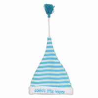 Dyno 8  Blue and White  Santa s Little Helper  Baby Christmas Santa Hat with Tassel