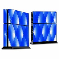 MightySkins SOPS4-Blue Upholstery Skin for Sony Playstation 4 PS4 Console Wrap Sticker - Blue