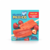 Helados Mexico Strawberry Fresa Paletas Fruit Bars