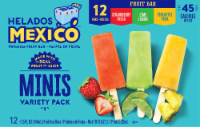Helados Mexico™ Variety Mini Fruit Bars Perspective: Main