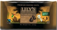 Lily's Chocolate All Natural Premium Baking Chips, Dark Chocolate, 4 Count