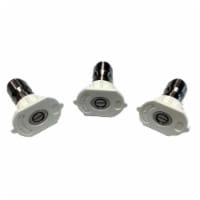 GENERAL PUMP 105198 2.5 Orifice x 40 Degree Spray Nozzles for Trikleener Surface Cleaner- 3-P