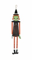 Johanna Parker Pumpkin Peeps Wooden Halloween Witch Wall Hanging Door Decor Art - Witch