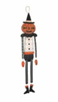 Johanna Parker Pumpkin Peeps Wooden Halloween Pumpkin Wall Hanging Door Decor - Pumpkin