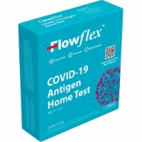 Flowflex at Home Covid Test Kit, FDA EUA Authorized OTC at-Home Self Test, Results in 15min
