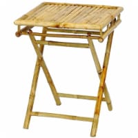 Bamboo54 5205 Short Bamboo Table - Natural Bamboo