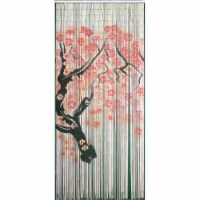 Bamboo 53003 Cherry Blossom Curtain 125 Strands- 36 x 78 in.